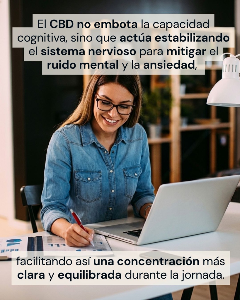 Los beneficios del CBD en el trabajo